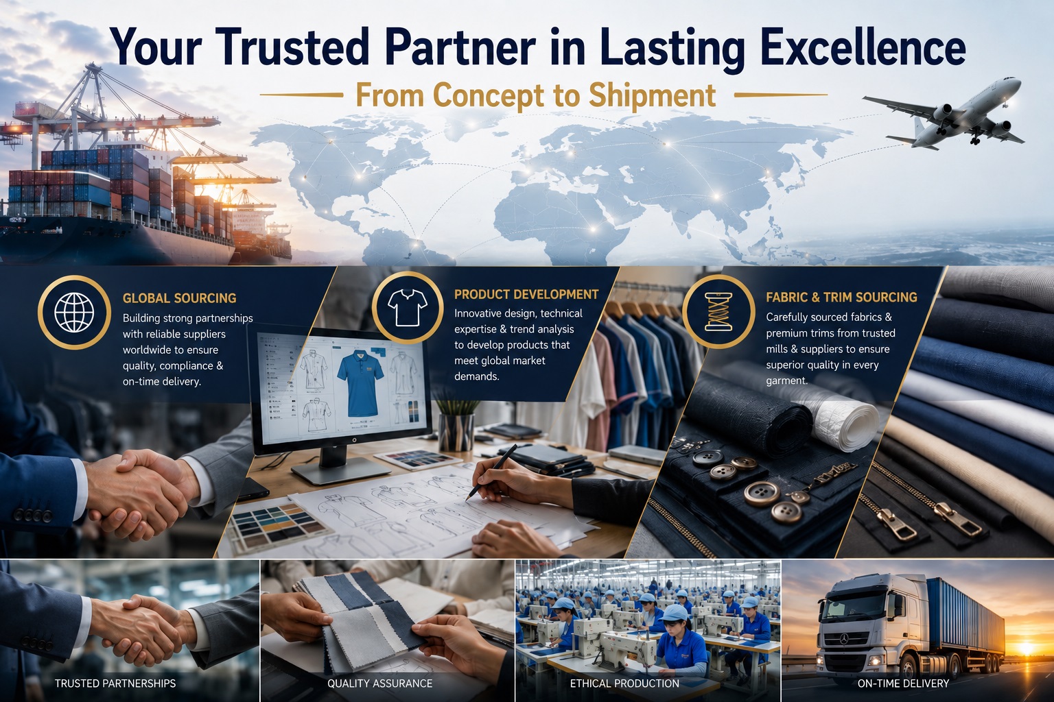 Global Sourcing & Product Development Workflow